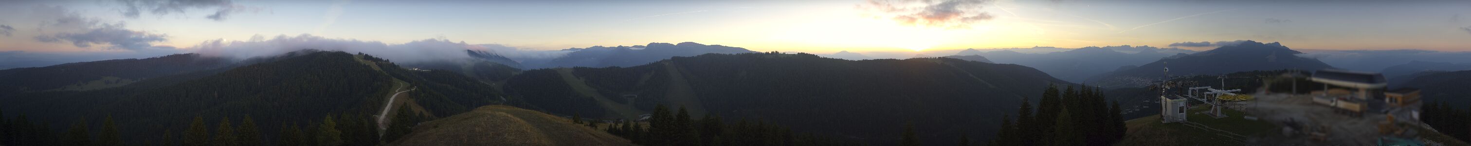 Folgaria Salizzona snow cam captured at 25 September 2026 at 7:16 pm GMT+2