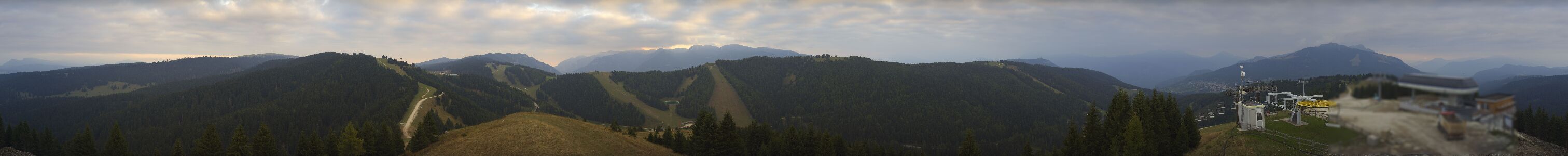 Folgaria Salizzona snow cam captured at 29 September 2026 at 6:37 pm GMT+2