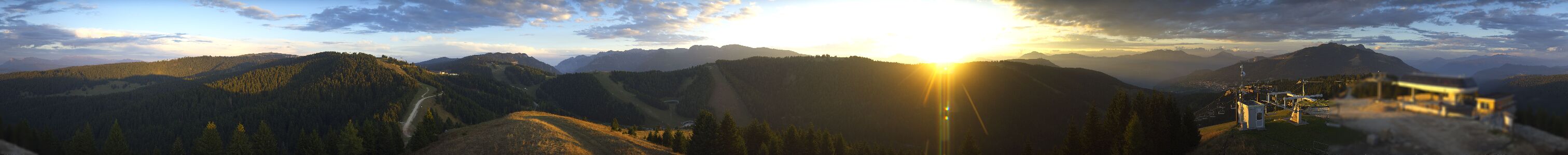 Folgaria Salizzona snow cam captured at 5 October 2026 at 6:46 pm GMT+2