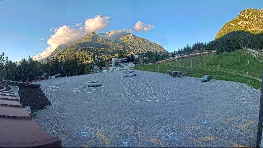 Friuli Venezia Giulia Sella Nevea snow cam captured at 15 September 2026 at 6:14 pm GMT+2