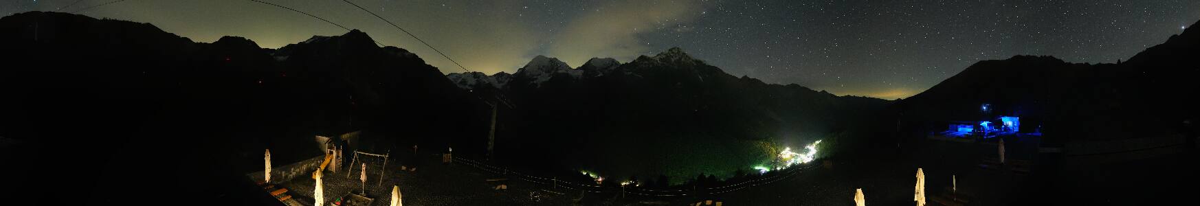 Kanzel Sulden snow cam captured at 12 September 2026 at 11:56 pm GMT+2
