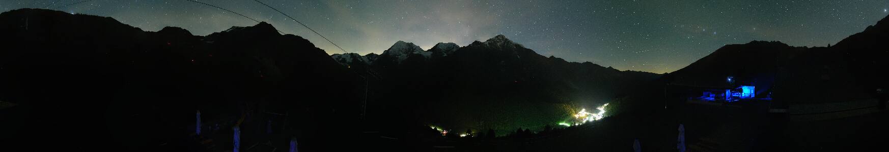 Kanzel Sulden snow cam captured at 19 September 2026 at 11:56 pm GMT+2