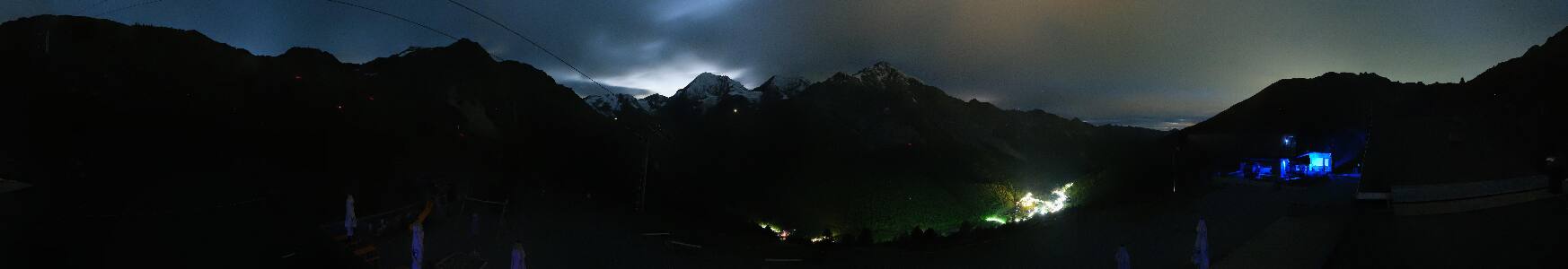 Kanzel Sulden snow cam captured at 20 September 2026 at 11:54 pm GMT+2