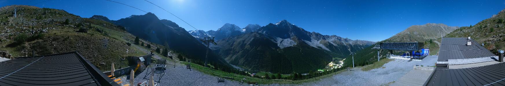 Kanzel Sulden snow cam captured at 24 September 2026 at 11:52 pm GMT+2