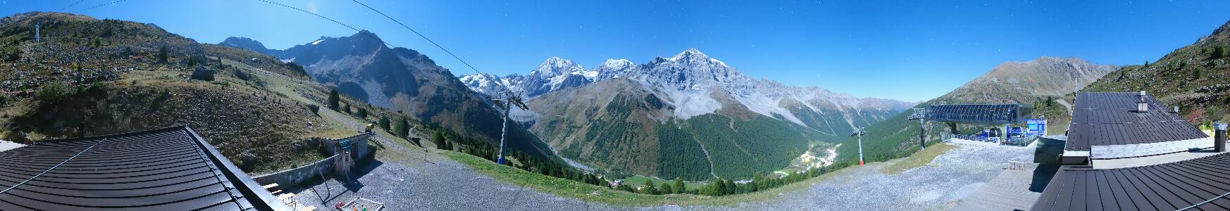 Kanzel Sulden snow cam captured at 27 September 2026 at 11:51 pm GMT+2