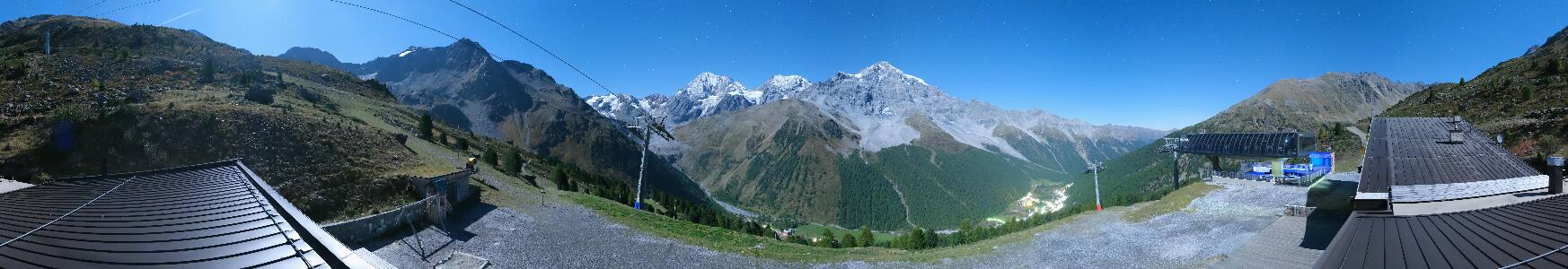 Kanzel Sulden snow cam captured at 28 September 2026 at 11:56 pm GMT+2