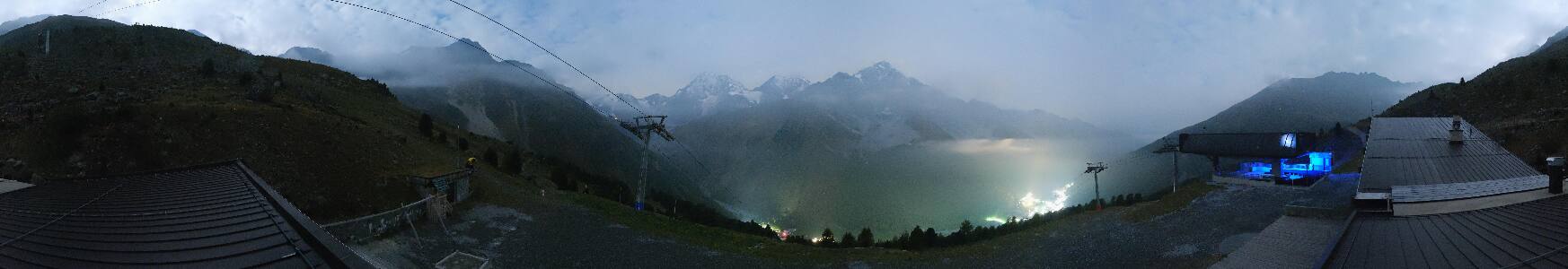 Kanzel Sulden snow cam captured at 1 October 2026 at 11:42 pm GMT+2