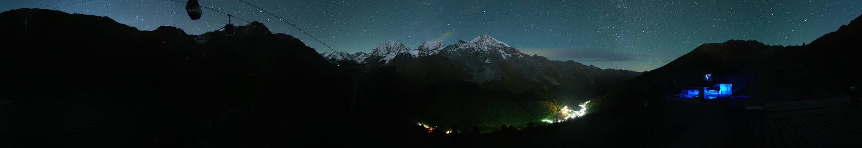 Kanzel Sulden snow cam captured at 6 October 2026 at 3:56 am GMT+2
