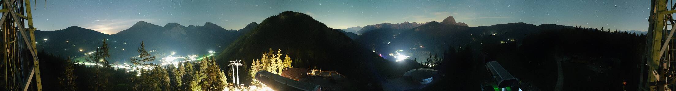 Kronplatz Piz de Plaies snow cam captured at 3 October 2026 at 11:53 pm GMT+2