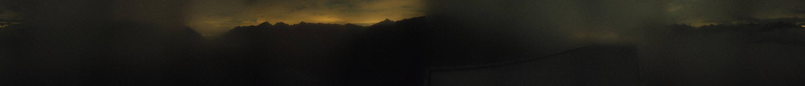 La Thuile Chaz Dura snow cam captured at 17 September 2026 at 11:50 pm GMT+2