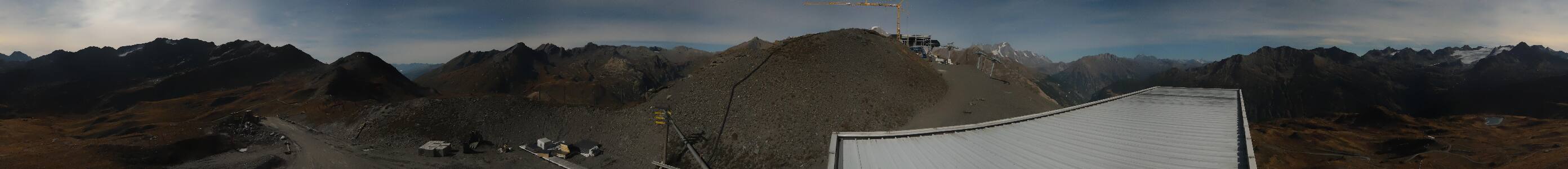 La Thuile Chaz Dura snow cam captured at 24 September 2026 at 11:52 pm GMT+2