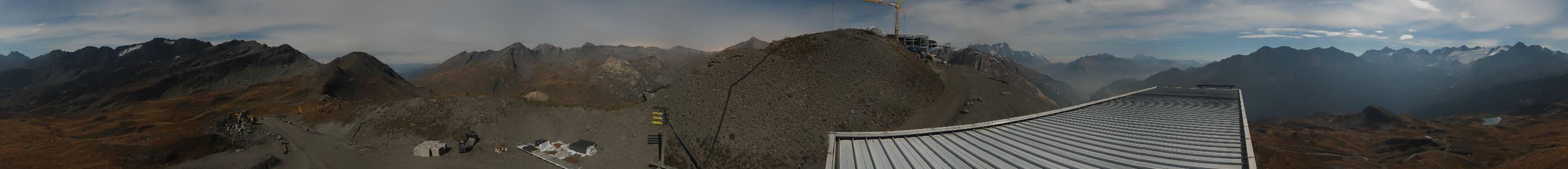 La Thuile Chaz Dura snow cam captured at 28 September 2026 at 11:57 pm GMT+2