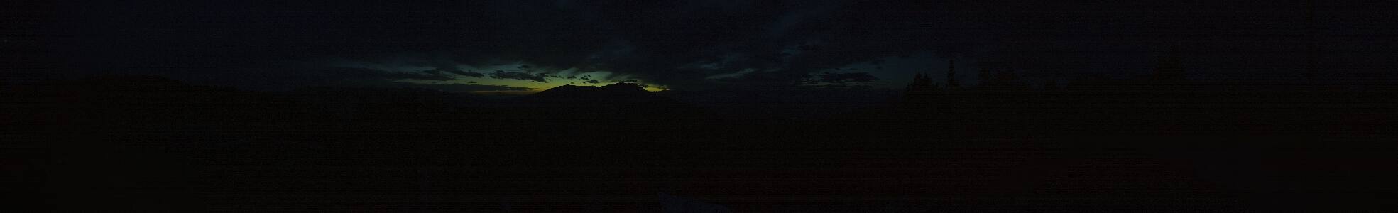 Lavarone Alpe Cimbra snow cam captured at 24 September 2026 at 7:39 pm GMT+2
