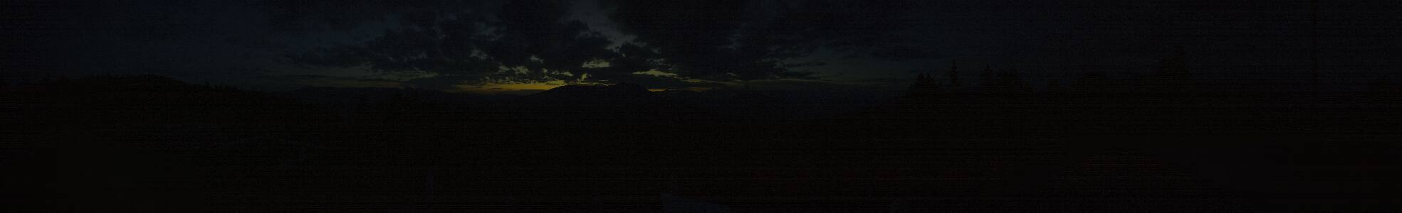 Lavarone Alpe Cimbra snow cam captured at 5 October 2026 at 7:22 pm GMT+2