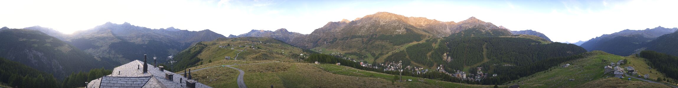 Madesimo Andossi 360 snow cam captured at 19 September 2026 at 7:23 pm GMT+2