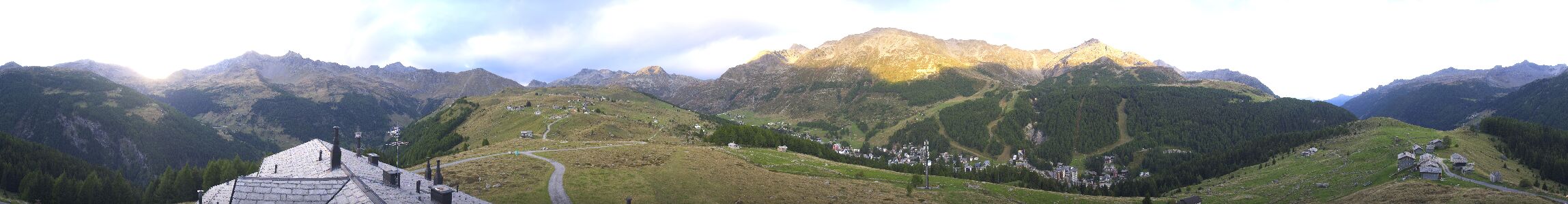 Madesimo Andossi 360 snow cam captured at 24 September 2026 at 7:07 pm GMT+2