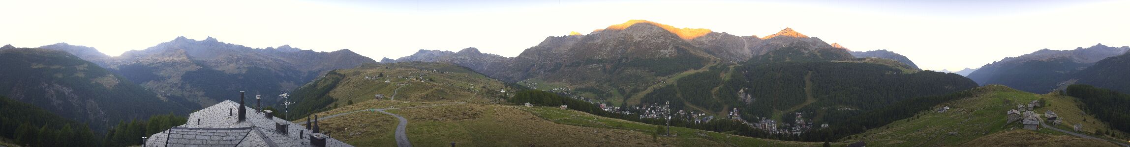 Madesimo Andossi 360 snow cam captured at 27 September 2026 at 7:17 pm GMT+2