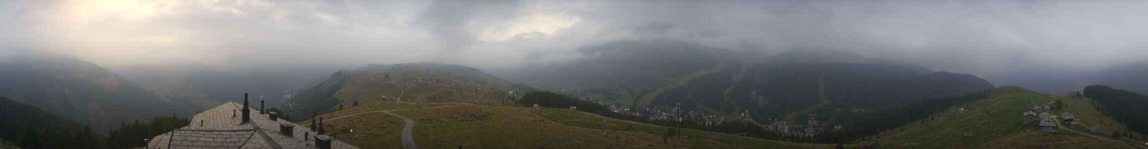 Madesimo Andossi 360 snow cam captured at 30 September 2026 at 7:03 pm GMT+2