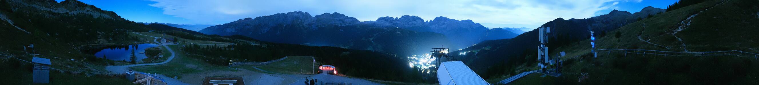 Madonna di Campiglio Pradalago snow cam captured at 23 September 2026 at 11:58 pm GMT+2