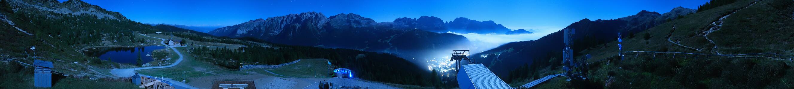 Madonna di Campiglio Pradalago snow cam captured at 24 September 2026 at 11:53 pm GMT+2
