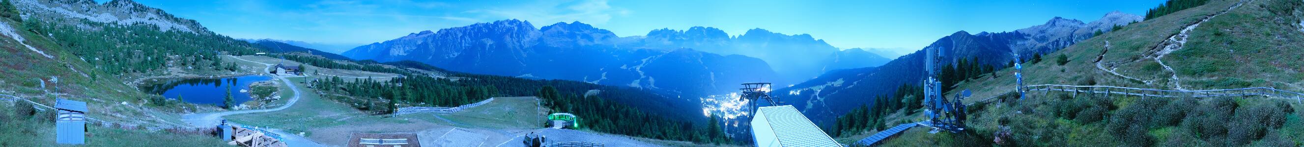 Madonna di Campiglio Pradalago snow cam captured at 26 September 2026 at 11:55 pm GMT+2