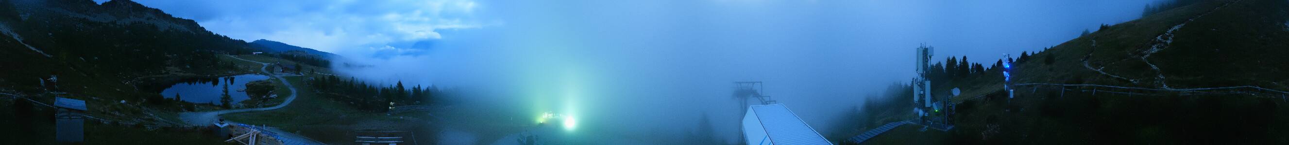 Madonna di Campiglio Pradalago snow cam captured at 29 September 2026 at 11:36 pm GMT+2