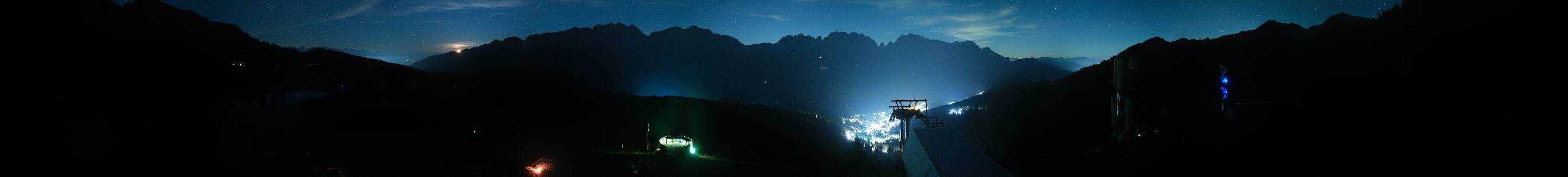 Madonna di Campiglio Pradalago snow cam captured at 3 October 2026 at 11:52 pm GMT+2