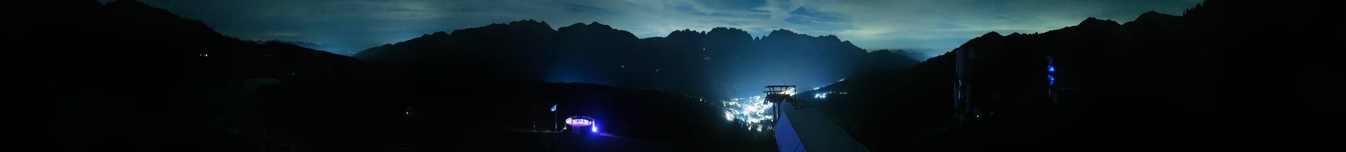Madonna di Campiglio Pradalago snow cam captured at 4 October 2026 at 11:54 pm GMT+2