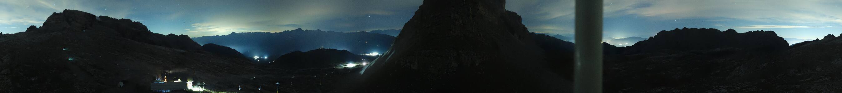 Madonna die Campiglio Groste snow cam captured at 12 September 2026 at 11:57 pm GMT+2