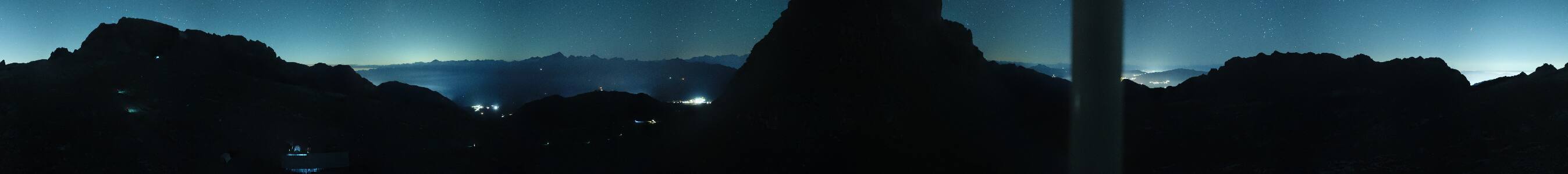 Madonna die Campiglio Groste snow cam captured at 14 September 2026 at 11:56 pm GMT+2