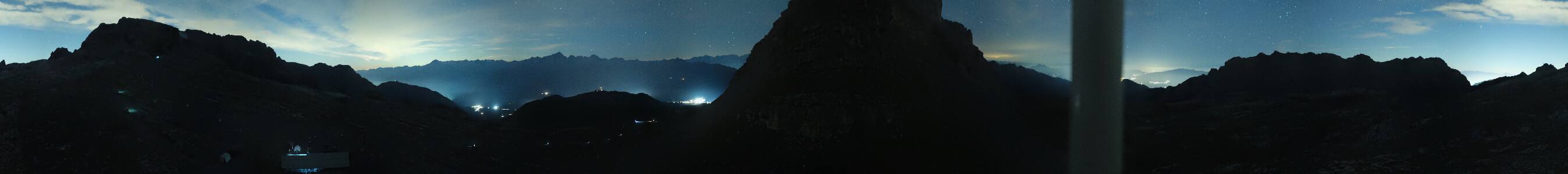 Madonna die Campiglio Groste snow cam captured at 19 September 2026 at 11:58 pm GMT+2