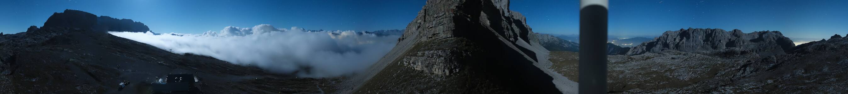 Madonna die Campiglio Groste snow cam captured at 22 September 2026 at 11:59 pm GMT+2