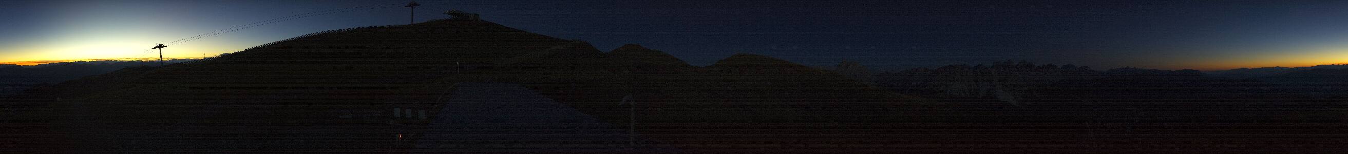 Monte Fana Pfannspitz snow cam captured at 12 September 2026 at 8:06 pm GMT+2
