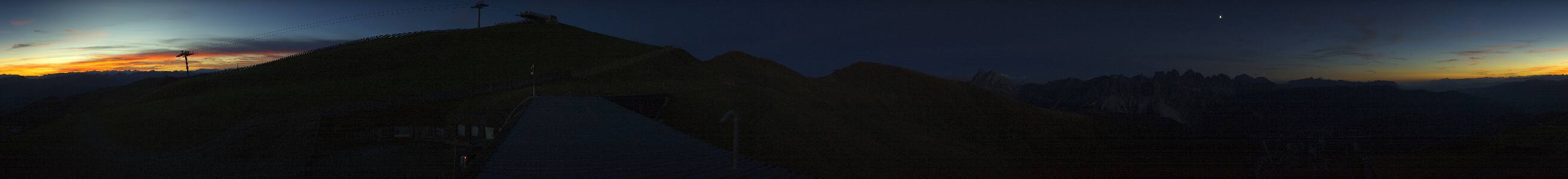 Monte Fana Pfannspitz snow cam captured at 19 September 2026 at 7:45 pm GMT+2