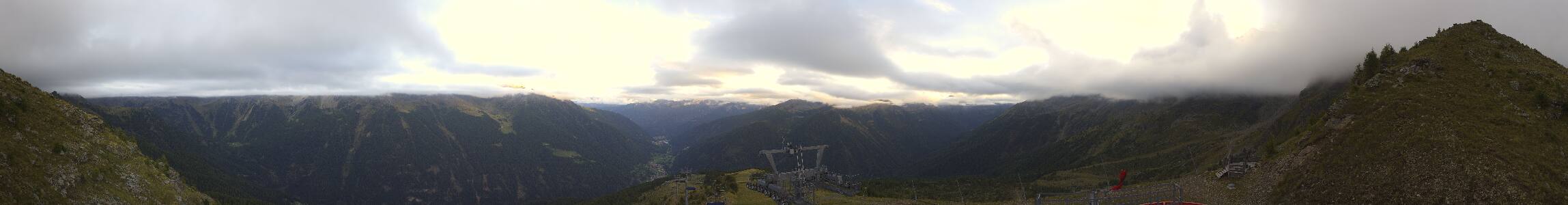 Pejo Seroden snow cam captured at 11 September 2026 at 7:31 pm GMT+2