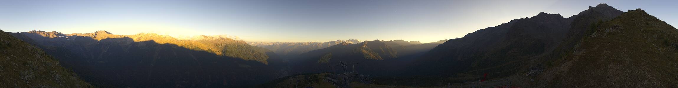 Pejo Seroden snow cam captured at 15 September 2026 at 6:51 pm GMT+2
