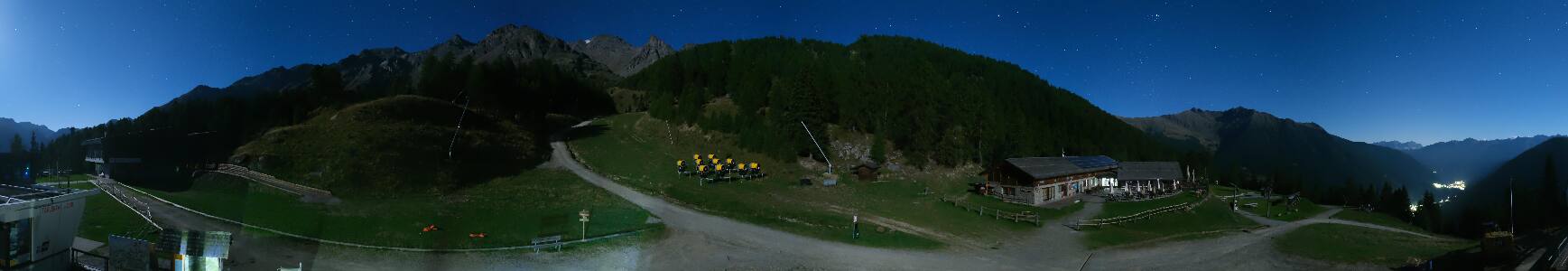 Pejo Tarlenta snow cam captured at 22 September 2026 at 11:49 pm GMT+2