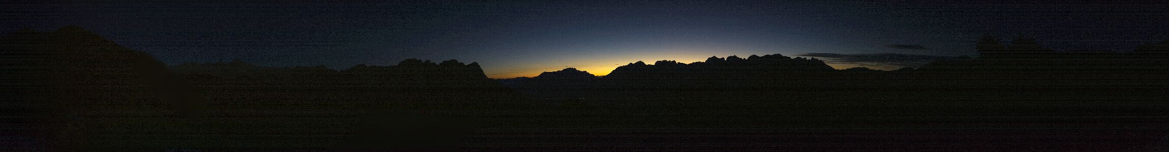 Pozza di Fassa Buffaure snow cam captured at 25 September 2026 at 7:42 pm GMT+2