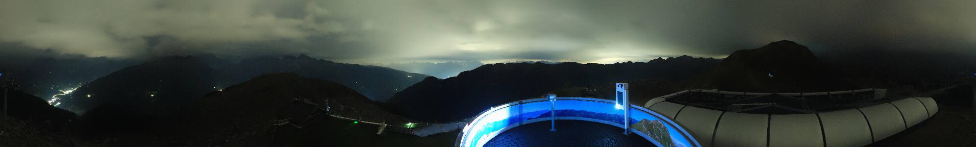 Sand in Taufers Sonnklar snow cam captured at 13 September 2026 at 11:53 pm GMT+2
