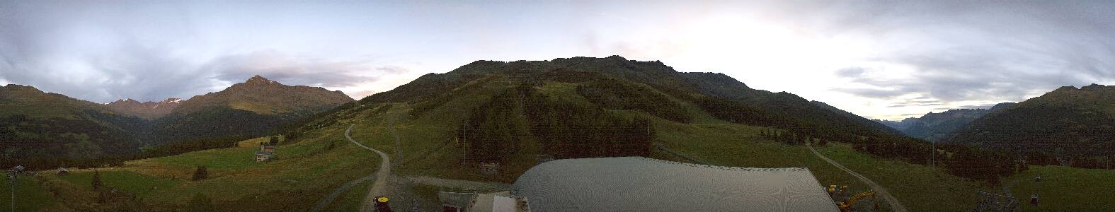 Santa Caterina Valfurva Plaghera snow cam captured at 20 September 2026 at 7:58 pm GMT+2