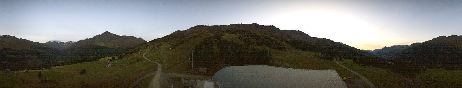 Santa Caterina Valfurva Plaghera snow cam captured at 21 September 2026 at 7:26 pm GMT+2