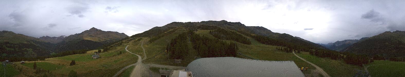 Santa Caterina Valfurva Plaghera snow cam captured at 24 September 2026 at 7:30 pm GMT+2