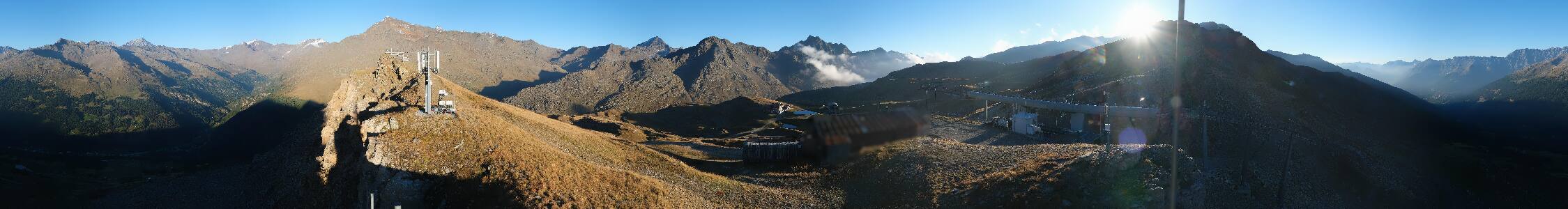 Santa Caterina Valfurva Sunnyvalley snow cam captured at 15 September 2026 at 6:42 pm GMT+2