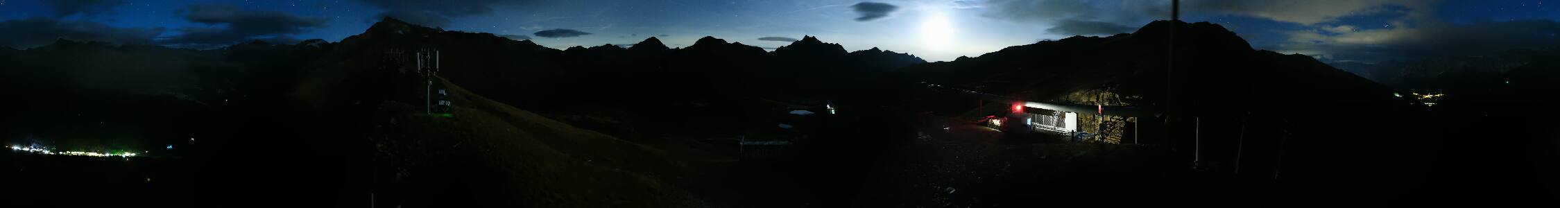 Santa Caterina Valfurva Sunnyvalley snow cam captured at 20 September 2026 at 11:49 pm GMT+2