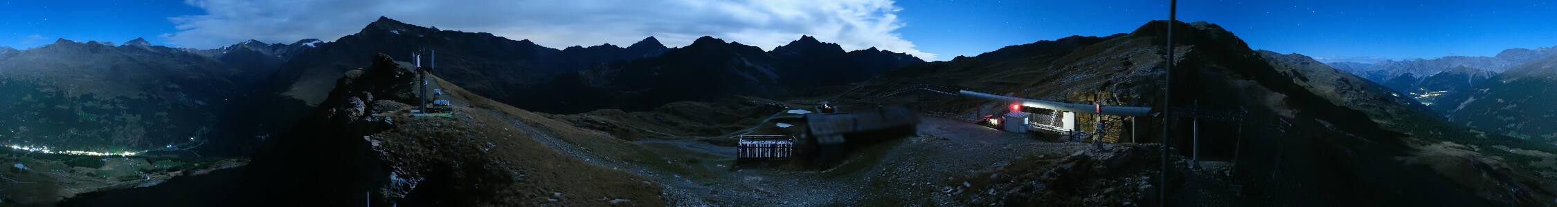 Santa Caterina Valfurva Sunnyvalley snow cam captured at 23 September 2026 at 11:53 pm GMT+2