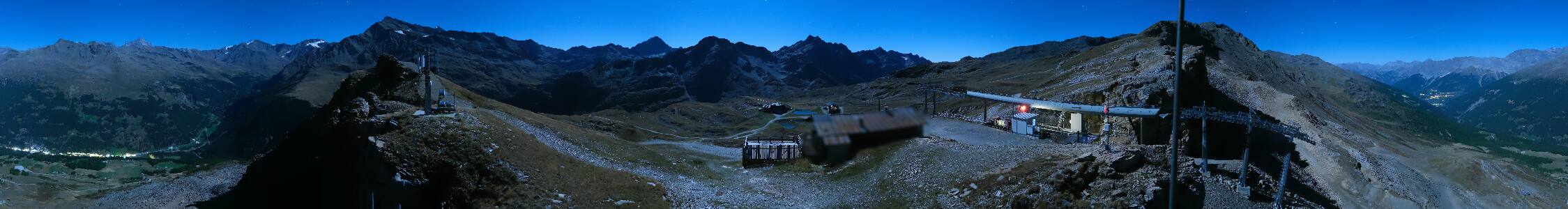 Santa Caterina Valfurva Sunnyvalley snow cam captured at 25 September 2026 at 11:57 pm GMT+2