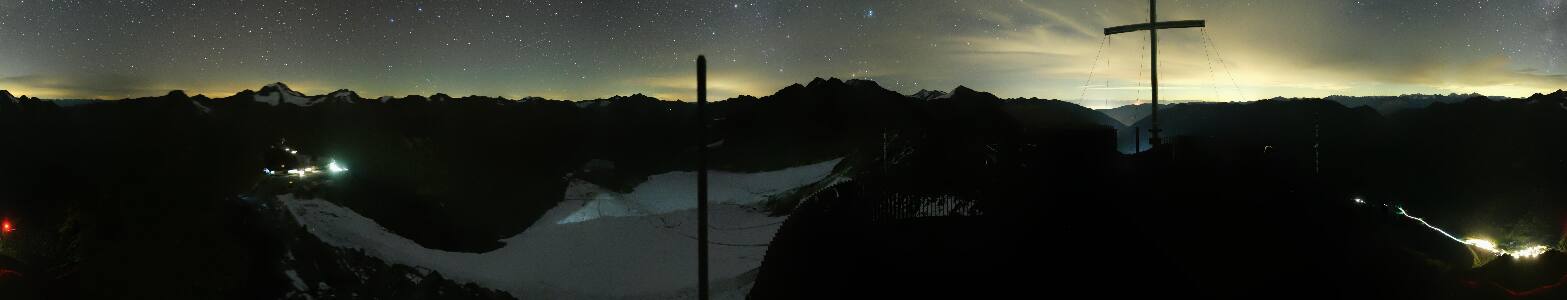 Schnals Grawand snow cam captured at 12 September 2026 at 11:59 pm GMT+2