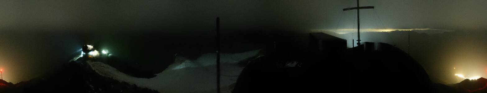 Schnals Grawand snow cam captured at 13 September 2026 at 11:53 pm GMT+2