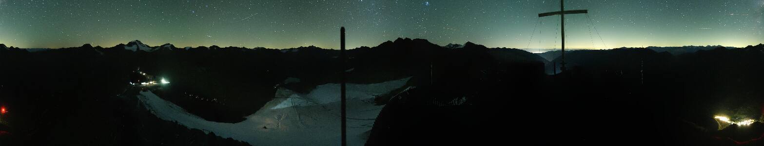 Schnals Grawand snow cam captured at 14 September 2026 at 11:59 pm GMT+2