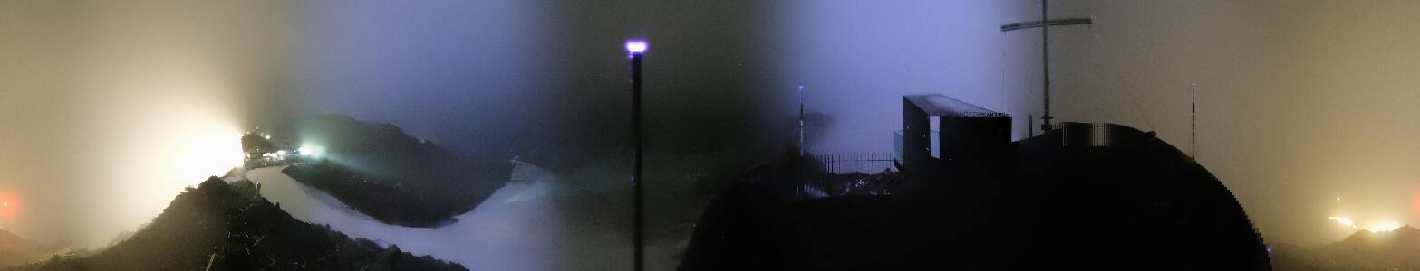Schnals Grawand snow cam captured at 16 September 2026 at 8:45 pm GMT+2